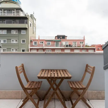 Flh Marques Rooftop With Balcony Apartment Lisbon