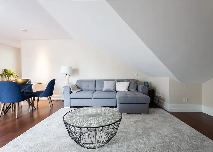 شقة Flh Marques Rooftop With Balcony *